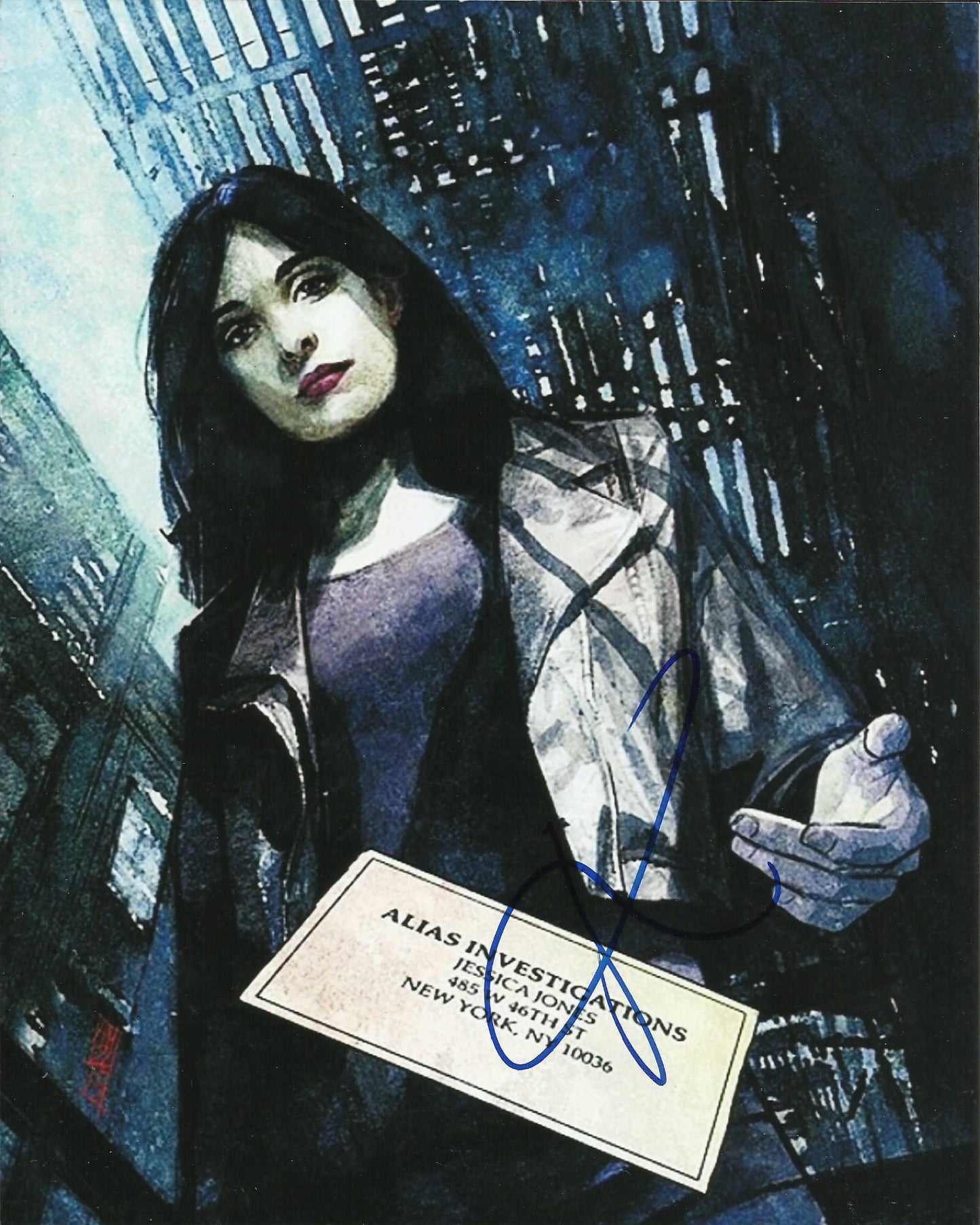KRYSTEN RITTER SIGNED JESSICA JONES 10X8 PHOTO (9)