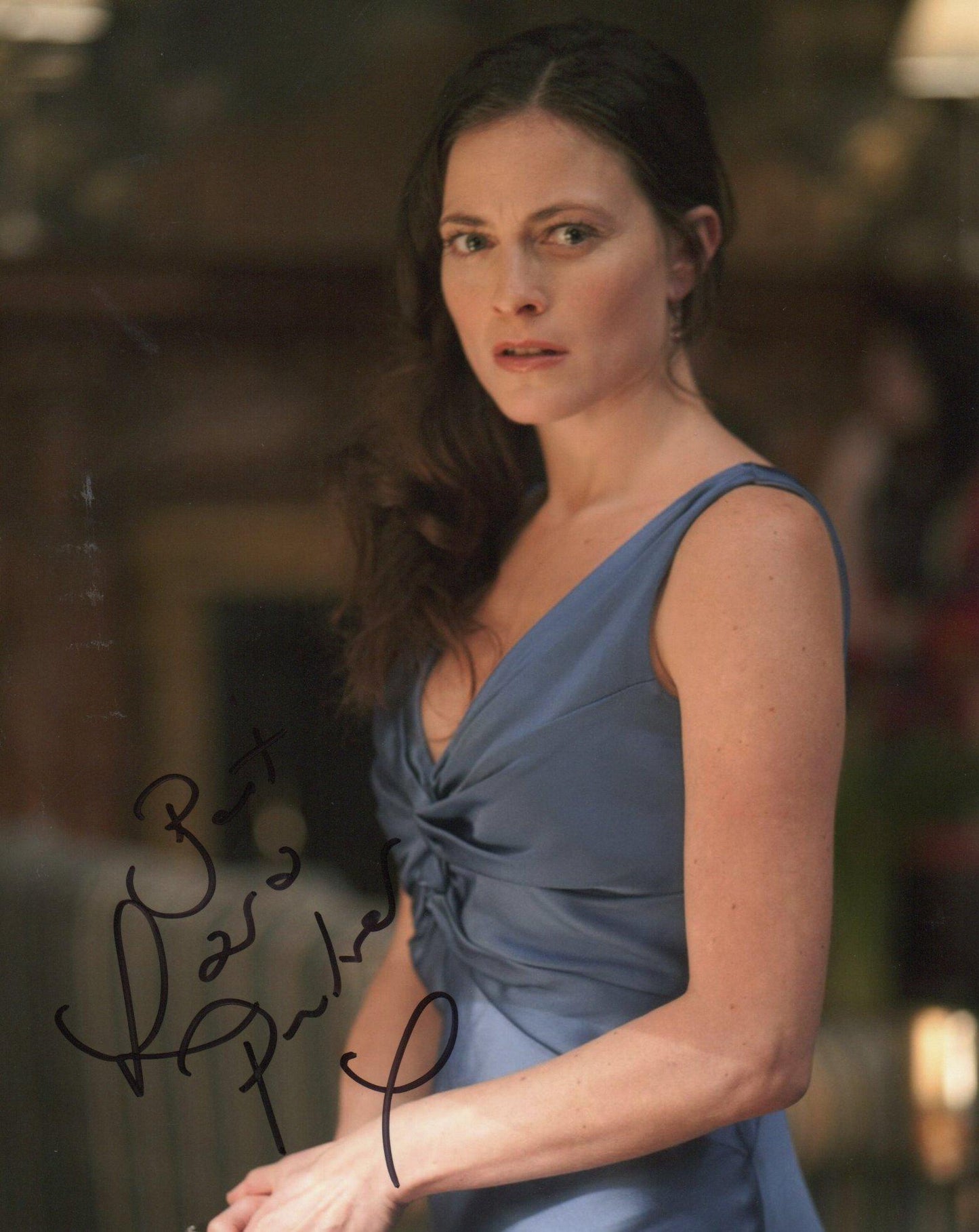 LARA PULVER SIGNED SPOOKS 10X8 PHOTO (2)