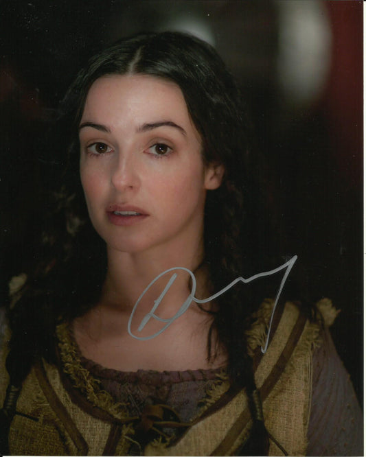 LAURA DONNELLY SIGNED SEXY 8X10 PHOTO (1)