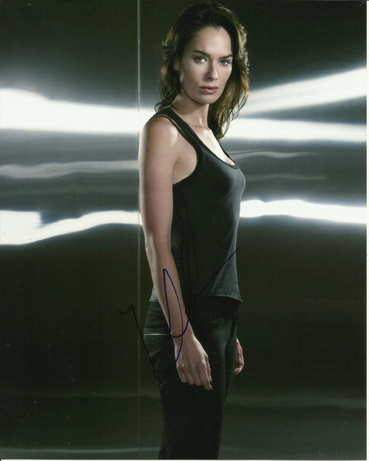 LENA HEADEY SIGNED TERMINATOR: SARAH CONNOR CHRONICLES 10X8 PHOTO (3)