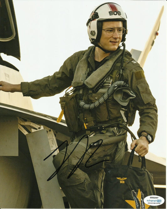 LEWIS PULLMAN SIGNED TOP GUN MAVERICK 8X10 PHOTO ALSO ACOA (3)