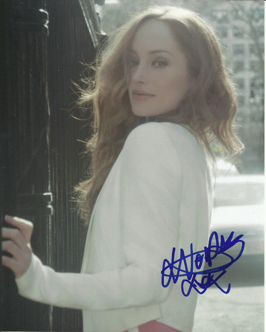 LOTTE VERBEEK SIGNED SEXY 10X8 PHOTO