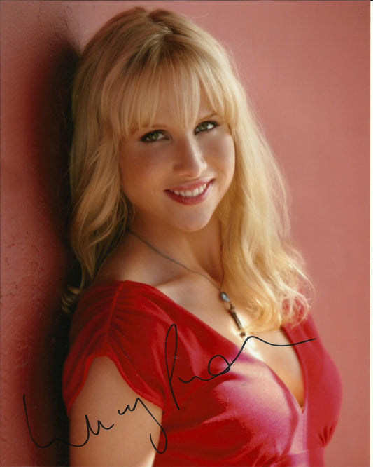 LUCY PUNCH SIGNED SEXY 10X8 PHOTO (4)