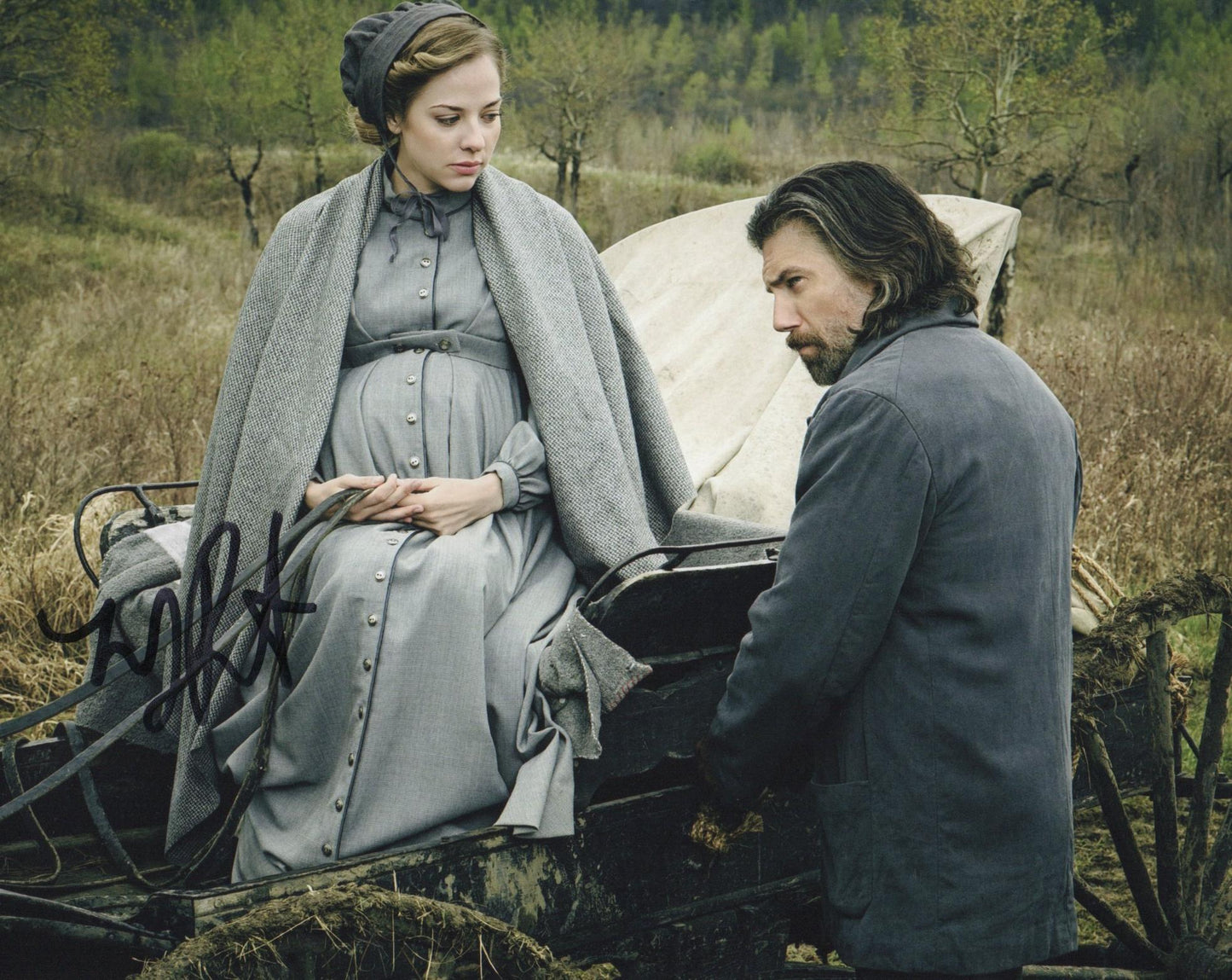 MACKENZIE PORTER SIGNED HELL ON WHEELS 10X8 PHOTO (1)