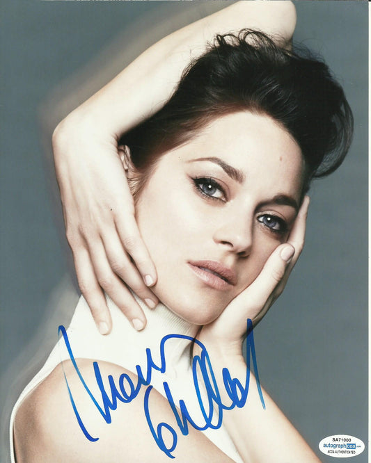 MARION COTILLARD SIGNED SEXY 10X8 PHOTO (4) ALSO ACOA CERTIFIED