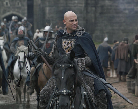 MARK STRONG SIGNED ROBIN HOOD 8X10 PHOTO