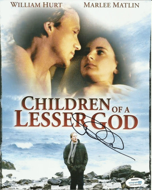 MARLEE MATLIN SIGNED CHILDREN OF A LESSER GOD 10X8 PHOTO (1) ALSO ACOA