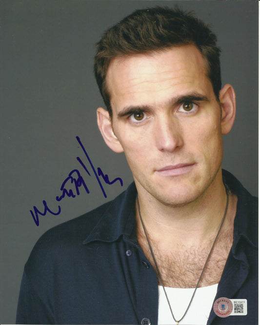 MATT DILLON SIGNED 8X10 PHOTO ALSO BECKETT COA