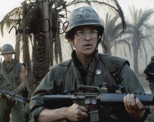 MATTHEW MODINE SIGNED FULL METAL JACKET 8X10 PHOTO  (3)