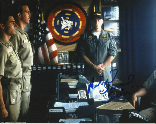 MICHAEL IRONSIDE SIGNED TOP GUN 8X10 PHOTO