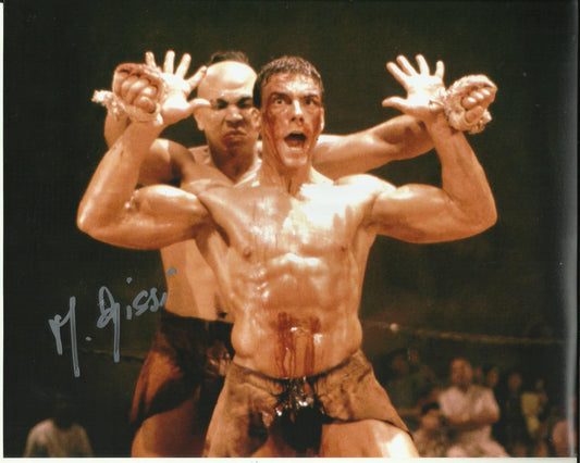 MICHEL QISSI SIGNED BLOODSPORT 8X10 PHOTO (1)