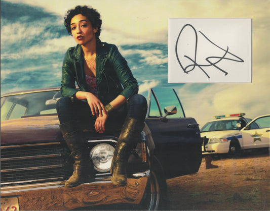 RUTH NEGGA SIGNED 14X11 PREACHER PHOTO MOUNT (1)