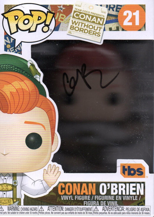CONAN O'BRIEN SIGNED CONAN WITHOUT BORDERS FUNKO POP (4)