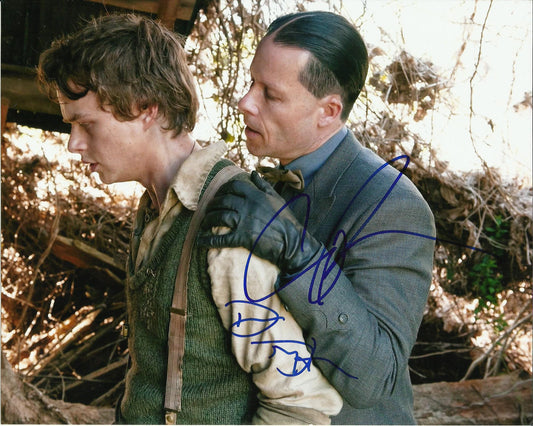GUY PEARCE AND DANE DeHAAN SIGNED LAWLESS 8X10 PHOTO