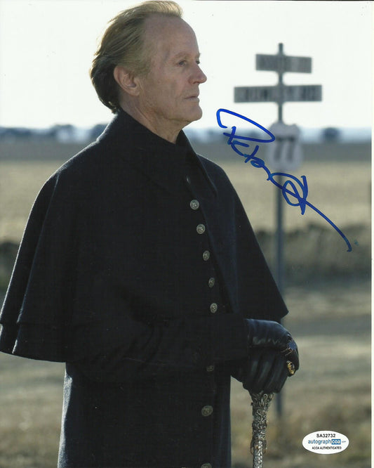 PETER FONDA SIGNED GHOST RIDER 8X10 PHOTO (1) ALSO ACOA