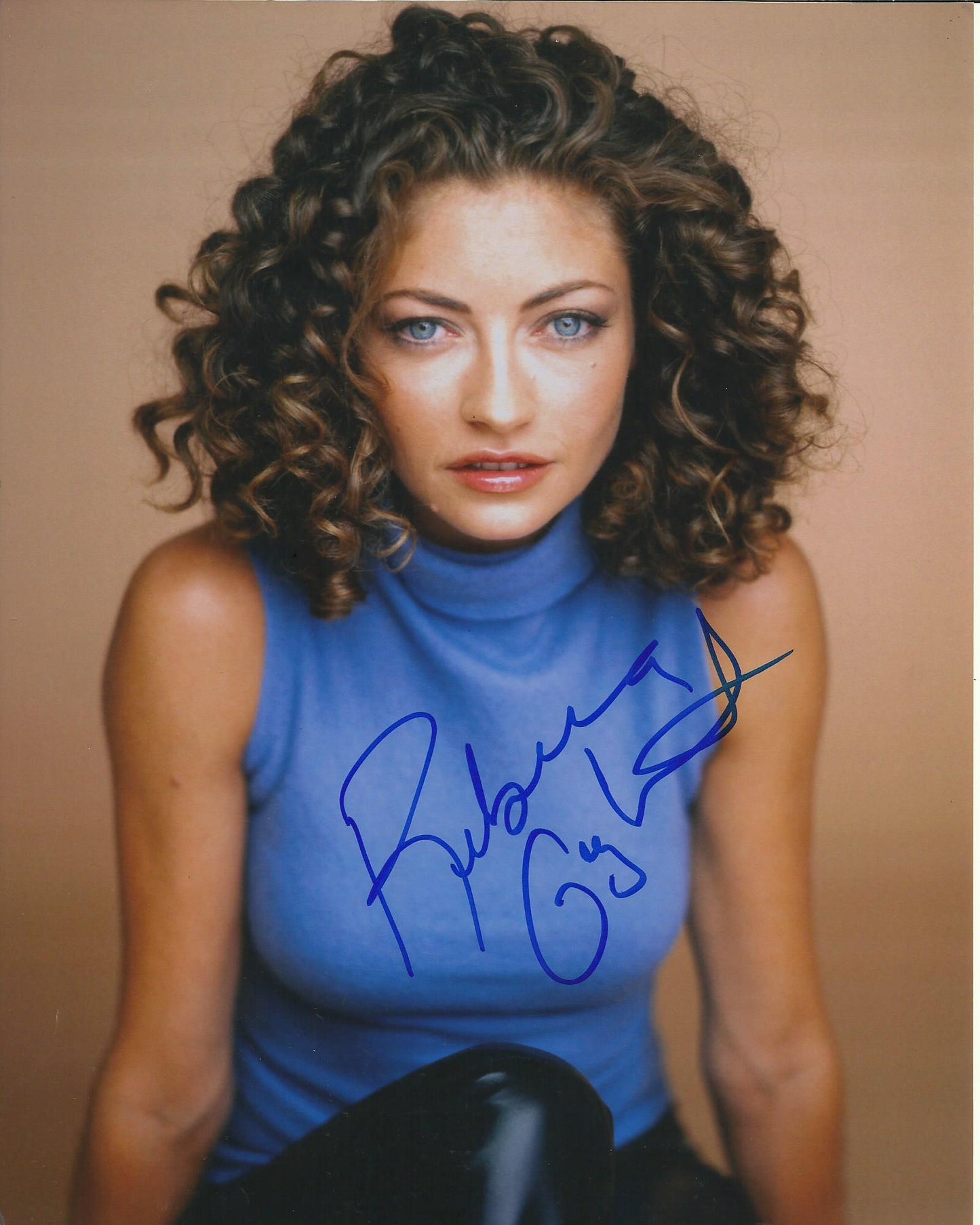 REBECCA GAYHEART SIGNED SEXY 10X8 PHOTO (1)
