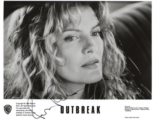RENE RUSSO SIGNED OUTBREAK 10X8 PHOTO (4)