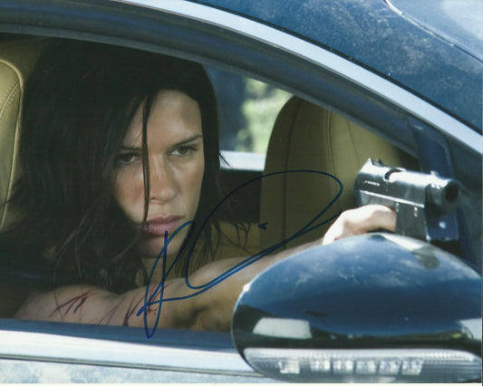 RHONA MITRA SIGNED DOOMSDAY 10X8 PHOTO (1)
