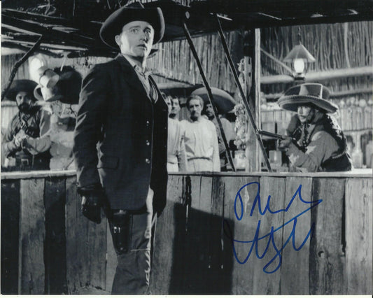 ROBERT VAUGHN SIGNED THE MAGNIFICENT SEVEN 8X10 PHOTO (2)