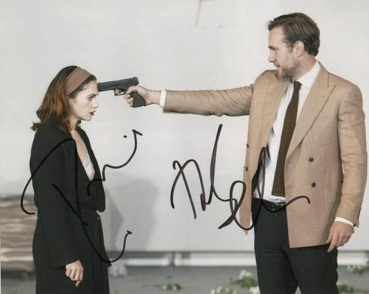 RUTH WILSON AND RAFE SPALL SIGNED 10X8 PHOTO (1)
