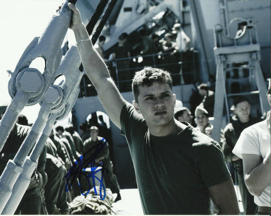 RYAN PHILLIPPE SIGNED FLAGS OF OUR FATHERS 8X10 PHOTO