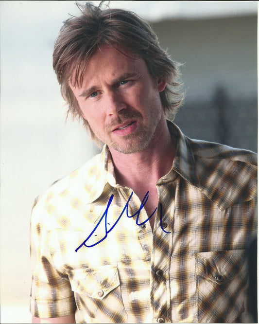 SAM TRAMMELL SIGNED 8X10 PHOTO (1)