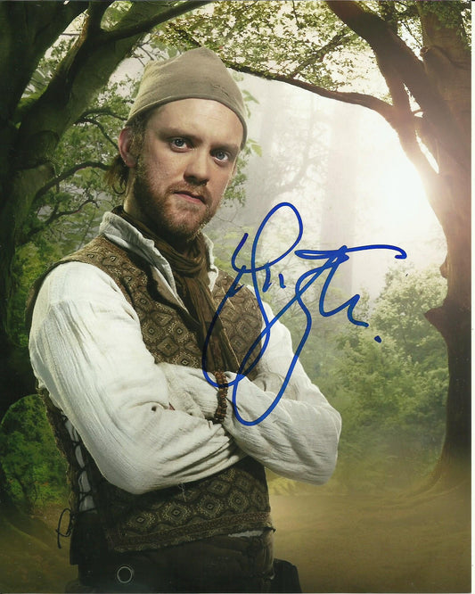 SAM TROUGHTON SIGNED ROBIN HOOD 8X10 PHOTO (2)