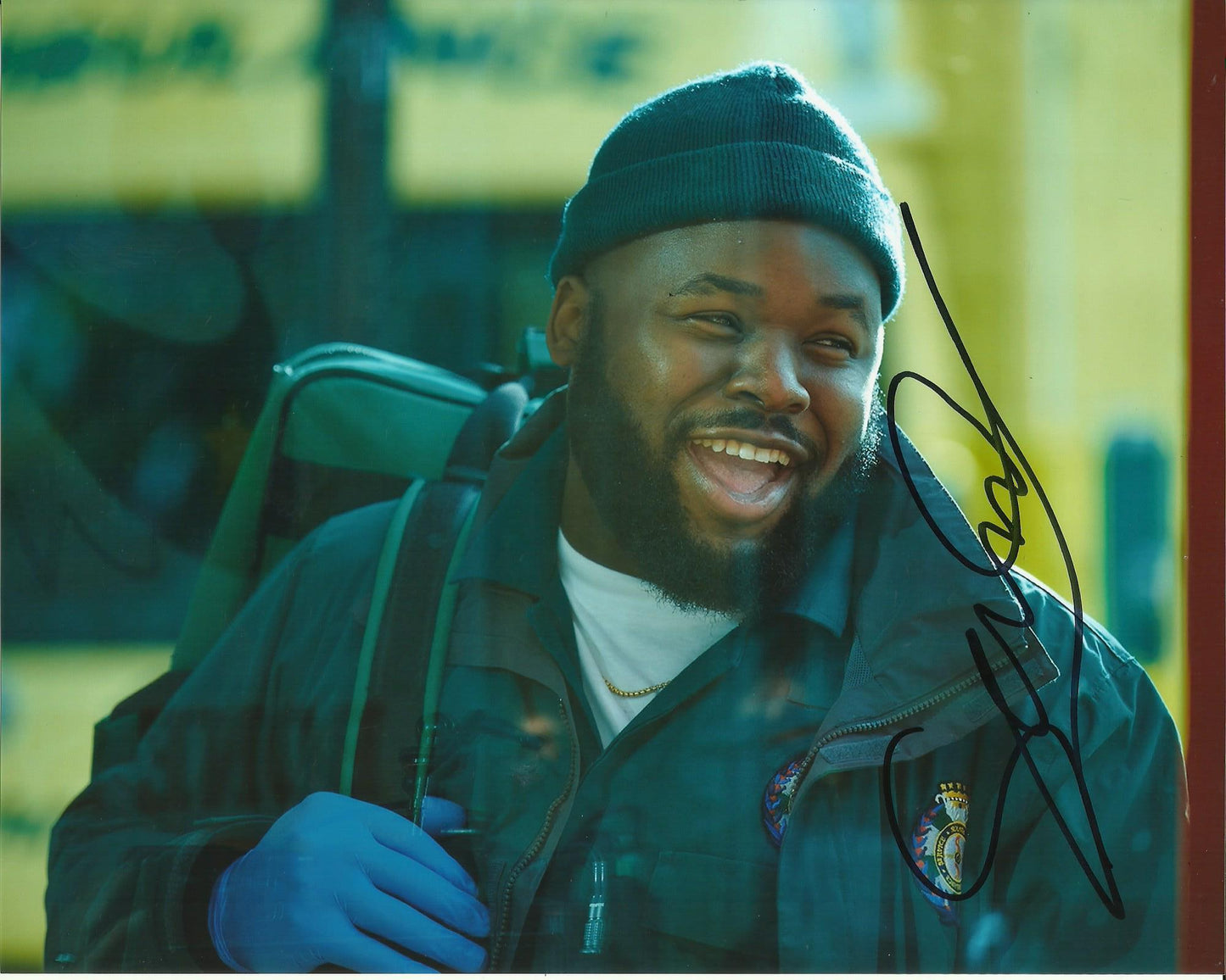SAMSON KAYO SIGNED BLOODS 8X10 PHOTO (2)