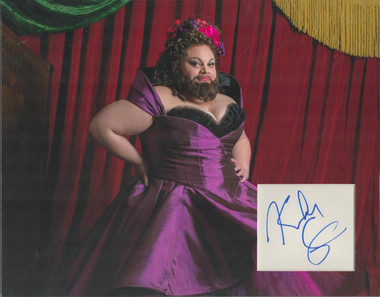 KEALA SETTLE SIGNED 14X11 THE GREATEST SHOWMAN PHOTO MOUNT (2)