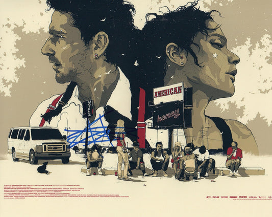 SHIA LaBEOUF SIGNED AMERICAN HONEY 8X10 PHOTO (1)