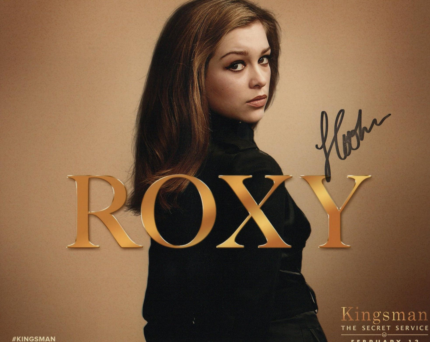 SOPHIE COOKSON SIGNED KINGSMAN 8X10 PHOTO (3)