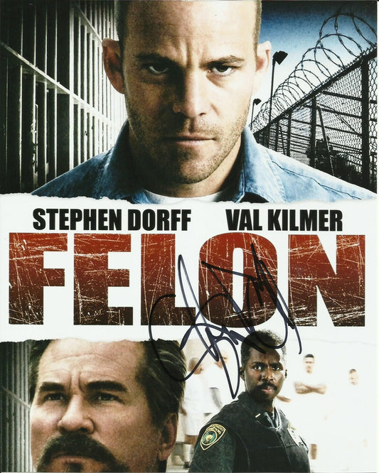 STEPHEN DORFF SIGNED FELON 10X8 PHOTO