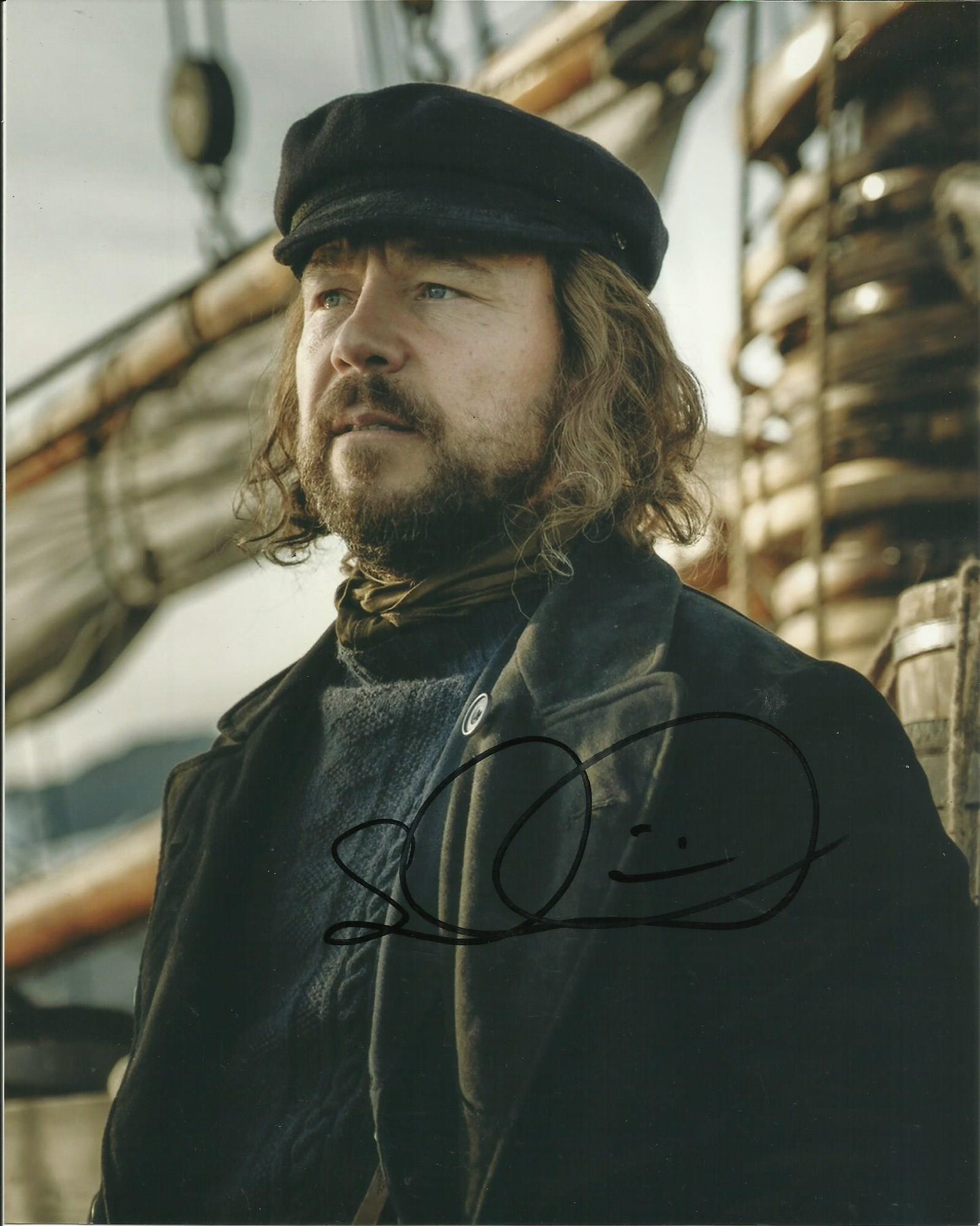 STEPHEN GRAHAM SIGNED THE NORTH WATER 8X10 PHOTO