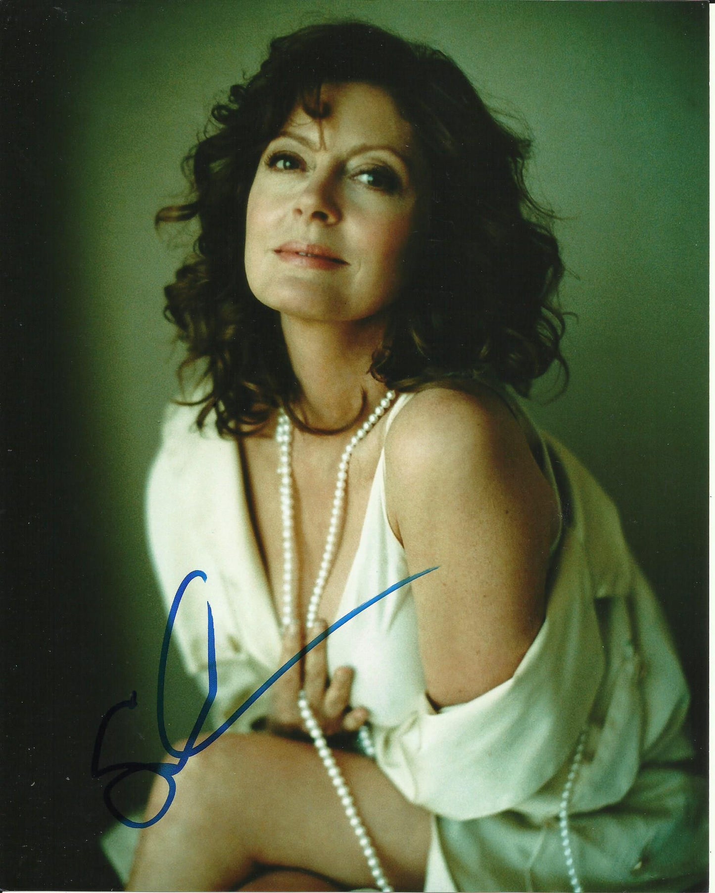 SUSAN SARANDON SIGNED SEXY 10X8 PHOTO (3)