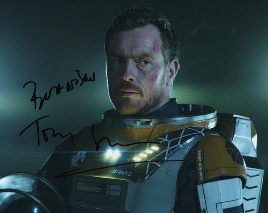 TOBY STEPHENS SIGNED LOST IN SPACE 8X10 PHOTO (2)