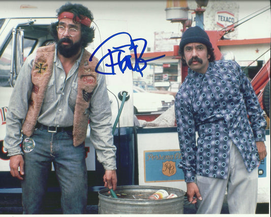 TOMMY CHONG SIGNED COOL 8X10 PHOTO (1)