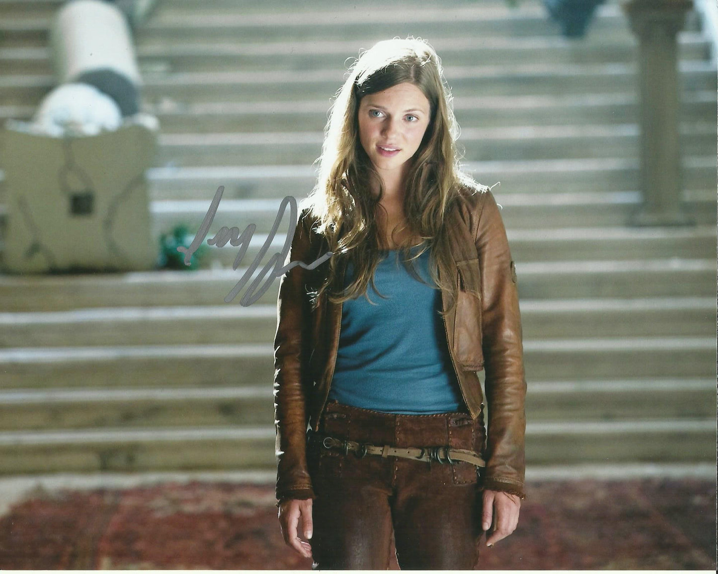 TRACY SPIRIDAKOS SIGNED REVOLUTION 10X8 PHOTO (1)