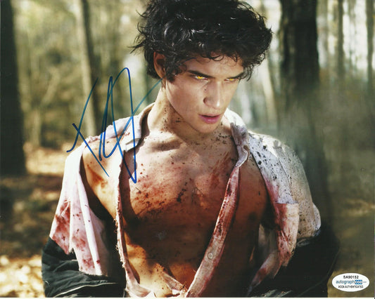 TYLER POSEY SIGNED TEEN WOLF 8X10 PHOTO (2) ALSO ACOA CERTIFIED