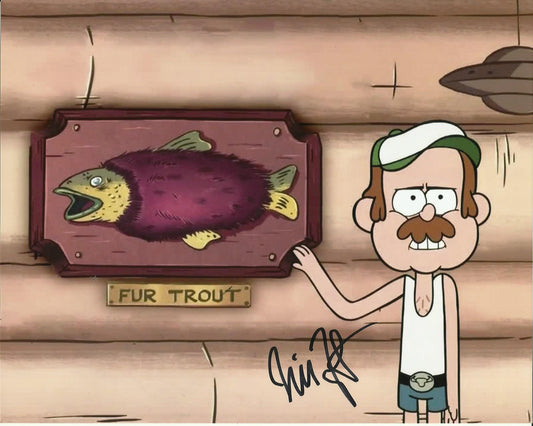 WILL FORTE SIGNED RICK AND MORTY 8X10 PHOTO (1)