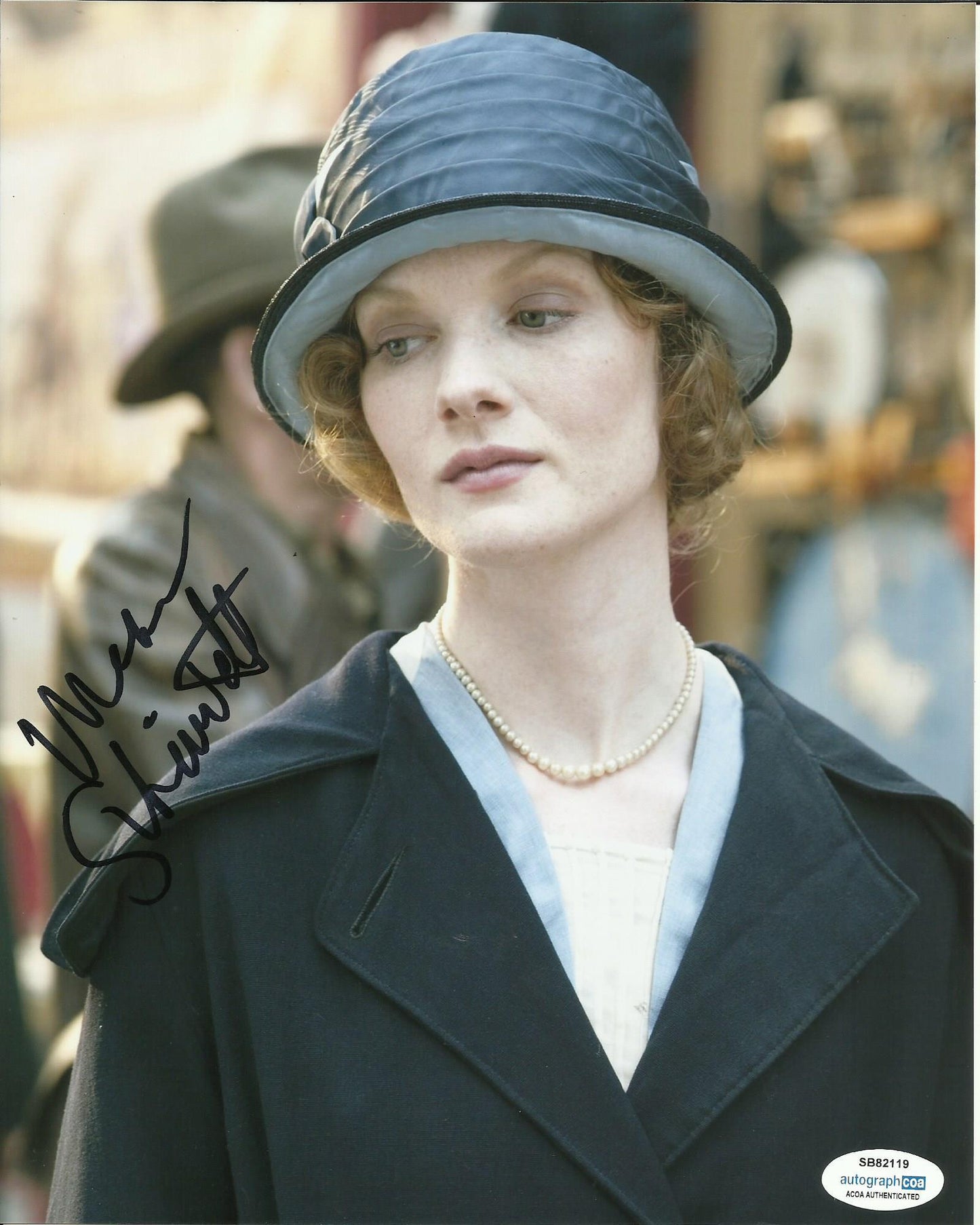 WRENN SCHMIDT SIGNED BOARDWALK EMPIRE 10X8 PHOTO (1) ALSO ACOA