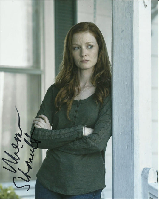 WRENN SCHMIDT SIGNED OUTCAST 10X8 PHOTO (1)
