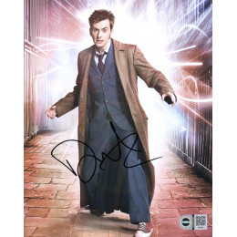 DAVID TENNANT SIGNED DR WHO 8X10 PHOTO (5) ALSO SWAU