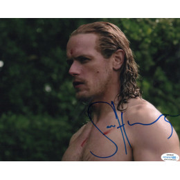 SAM HEUGHAN SIGNED OUTLANDER 8X10 PHOTO (18) ALSO ACOA CERTIFIED