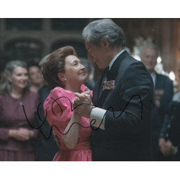 LESLEY MANVILLE SIGNED THE CROWN 8X10 PHOTO (2)