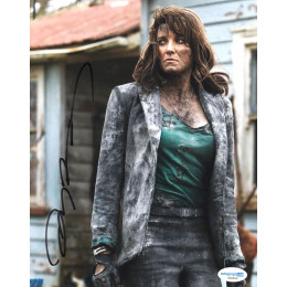 LUCY LAWLESS SIGNED ASH VS EVIL DEAD 10X8 PHOTO (1) ALSO ACOA
