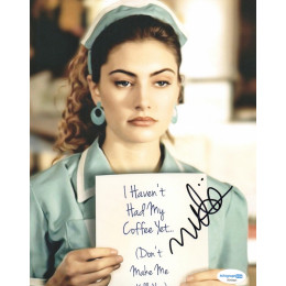 MADCHEN AMICK SIGNED SEXY TWIN PEAKS 10X8 PHOTO (3) ALSO ACOA