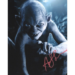ANDY SERKIS SIGNED LORD OF THE RINGS / HOBBIT 8X10 PHOTO (1)