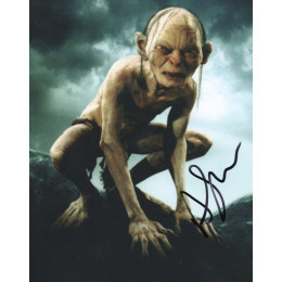 ANDY SERKIS SIGNED LORD OF THE RINGS / HOBBIT 8X10 PHOTO (2)