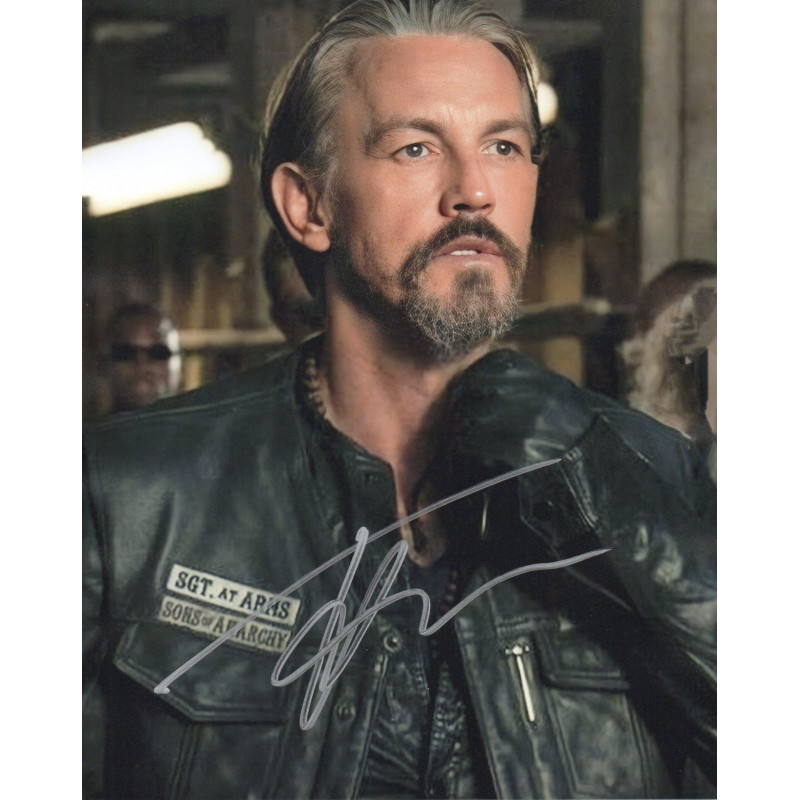TOMMY FLANAGAN SIGNED SONS OF ANARCHY 8X10 PHOTO (4)