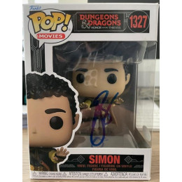 JUSTICE SMITH SIGNED SIMON DUNGEONS AND DRAGONS FUNKO POP ALSO ACOA (1)